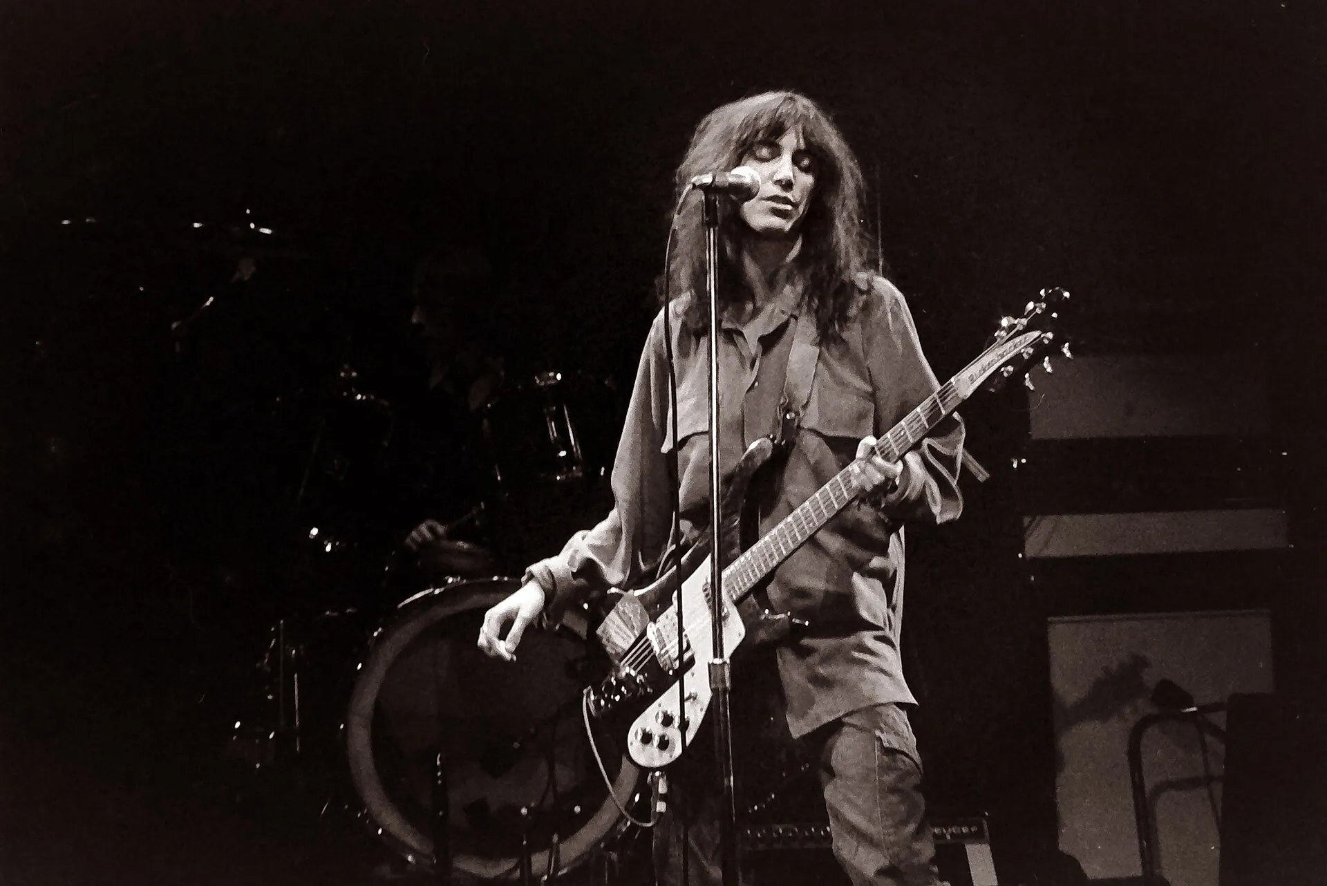 patti smith performing in germany (1978)