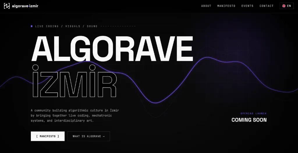algoraveizmir.com landing page